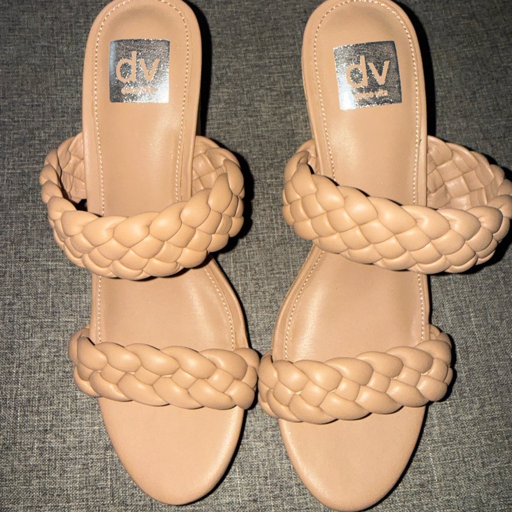 DV by Dolce Vita Women's Braided Nude Sandals